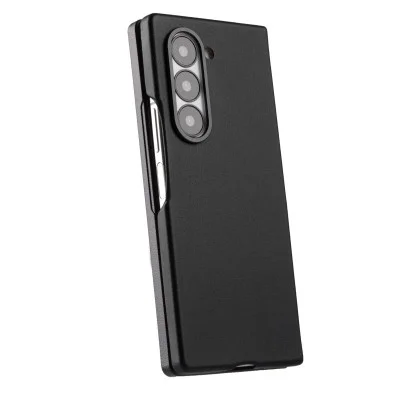 Cover Samsung Z Fold 6 Snap Pro Case Leather Melkco - Black